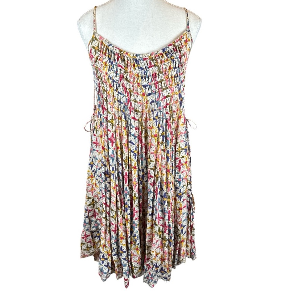 Free People Multicolor Floral Mini Dress